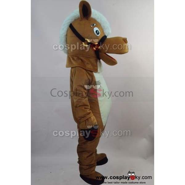 Horse Mascot Costume Fancy Dress Outfit Clothing