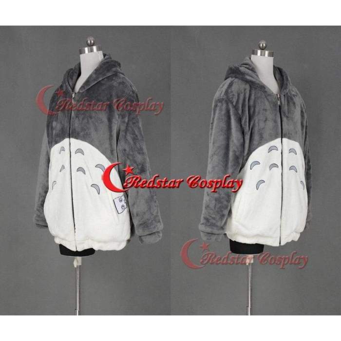 Anime My Neighbor Totoro Hoodie Coat Cosplay Costume Sweater Cute Totoro Jacket