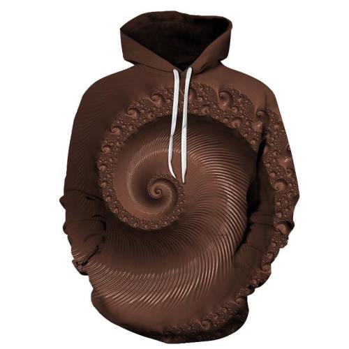 Swirly Chocolate 3D - Sweatshirt, Hoodie, Pullover