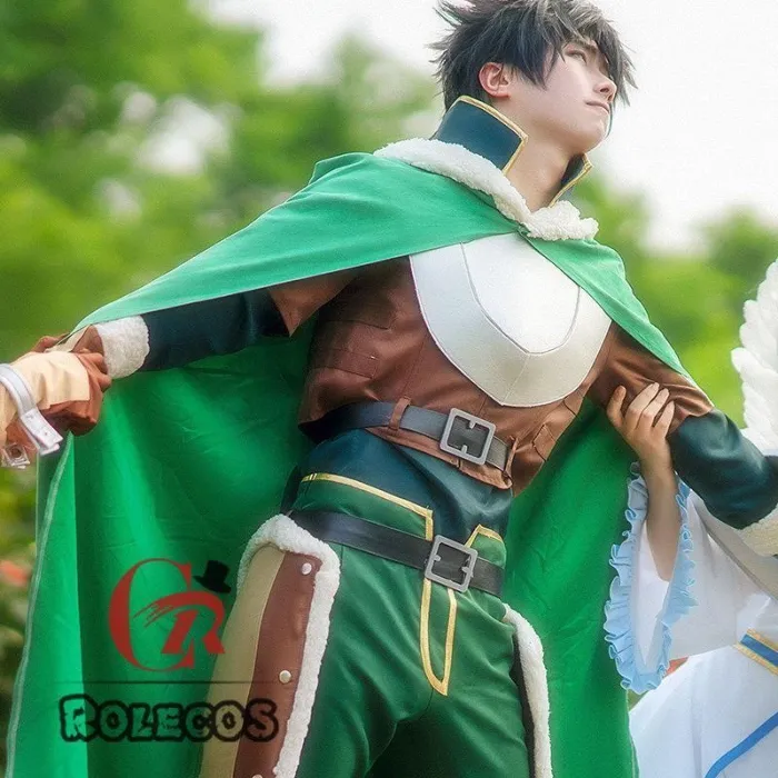 Tate No Yuusha No Nariagari Naofumi Iwatani Costume Cloak Suit Anime Halloween Cosplay