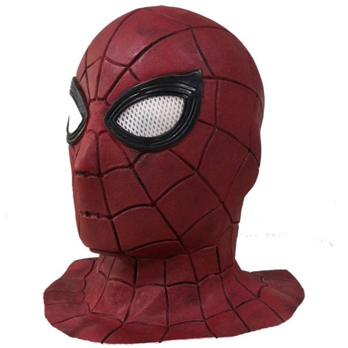 Spider-Man: Far From Home Latex Mask Props Cosplay