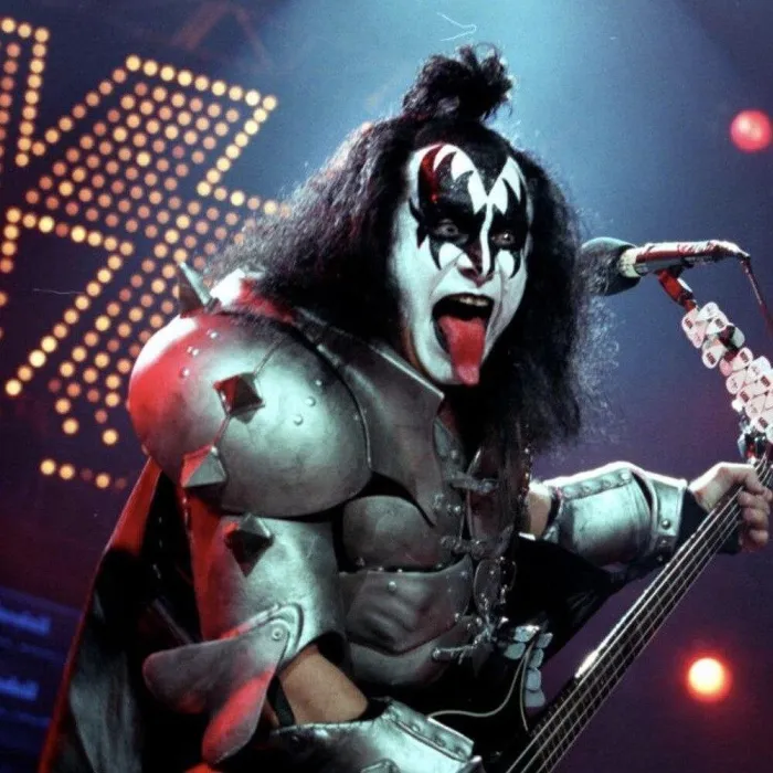Halloween Gene Simmons Rock Star Chaim Witz Latex Masks Cosplay Props