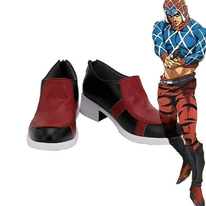 Jojo'S Bizarre Adventure Guido Mista Cosplay Shoes