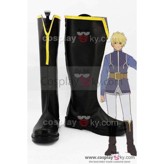 Tales Of Vesperia: The First Strike Animated Film Flynn Scifo Boots Cosplay Shoes