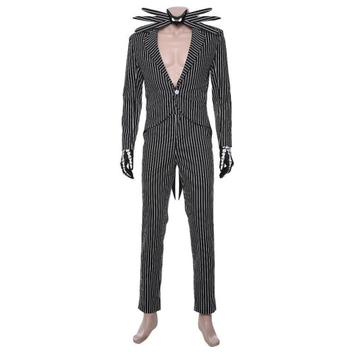 The Nightmare Before Christmas Jack Skellington Suit Cosplay Costume