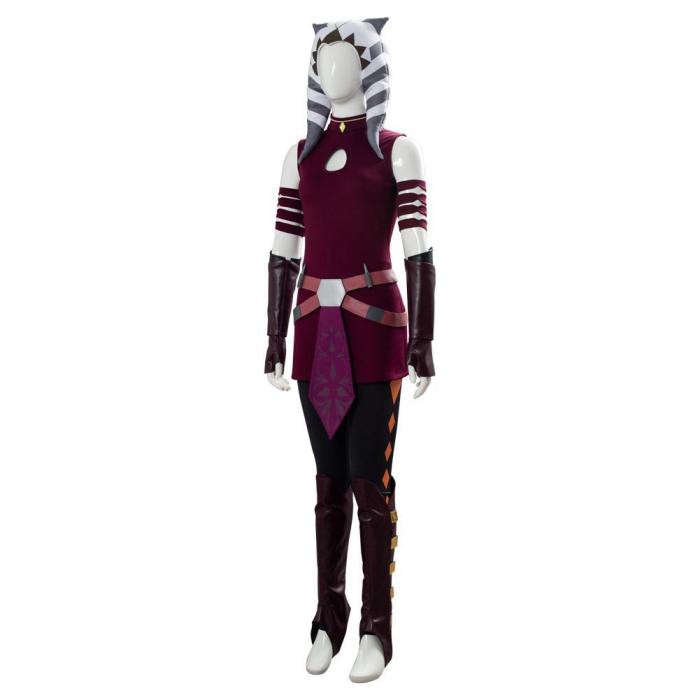 Ahsoka Tano Star Wars: The Clone Wars Suit Cosplay Costume