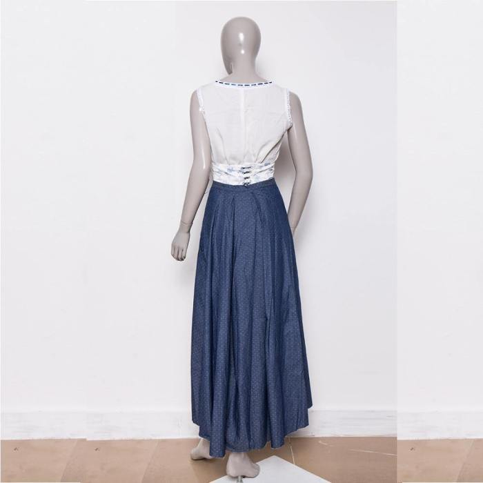 Westworld Season 2 Dolores Blue Dresses Cosplay Costume Clearance Sale