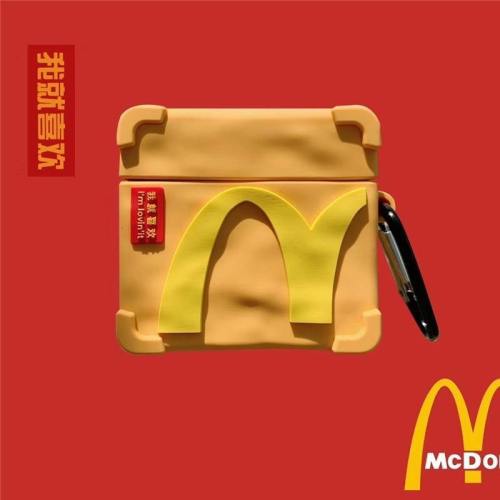 Mcdonald'S Box Airpods Pro Protective Case Cover With Matching Key Ring