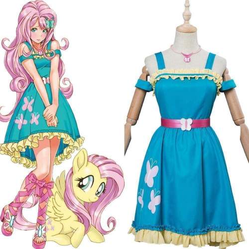 My Little Pony Fluttershy Human Cosplay Costume