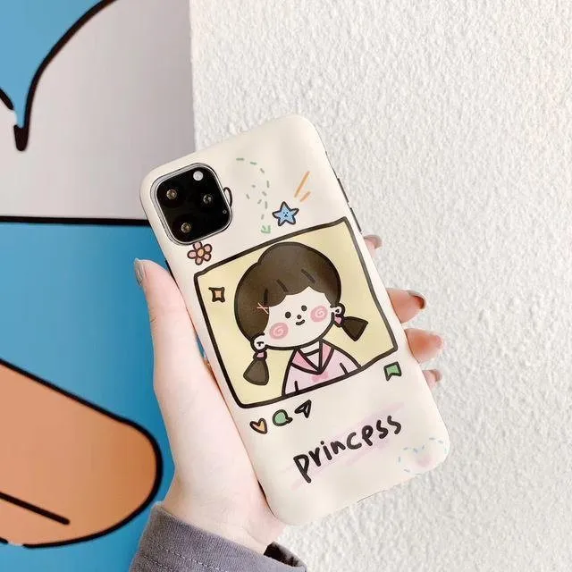 Ins Couple Matching Prince And Princess Phone Case