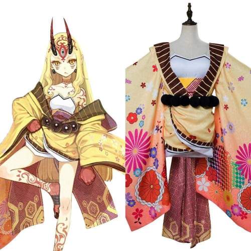 Fate/Grand Order Berserker Ibaraki Doji Outfit Cosplay Costume