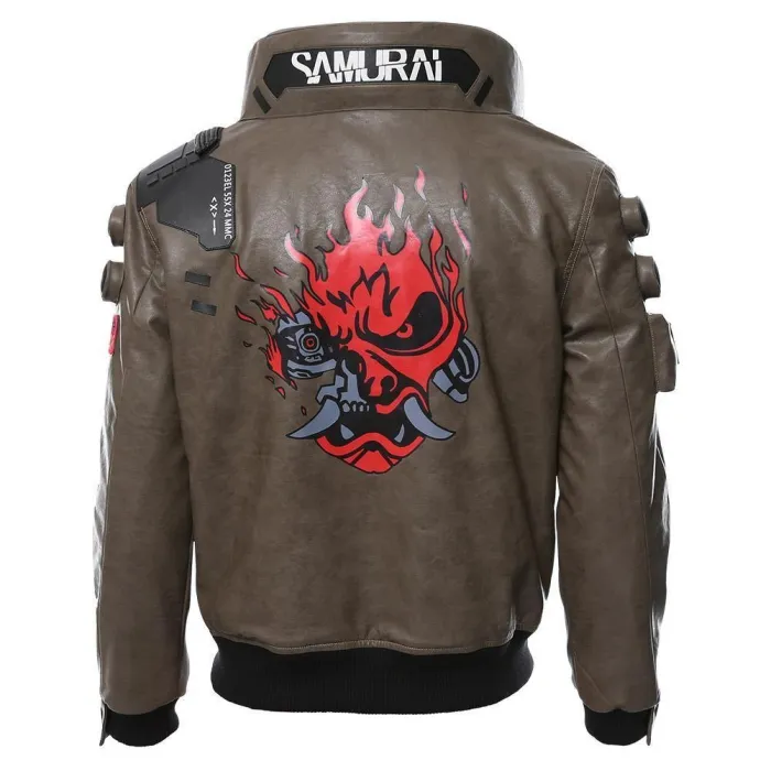 Cyberpunk  Samurai Jacket Cosplay Costume