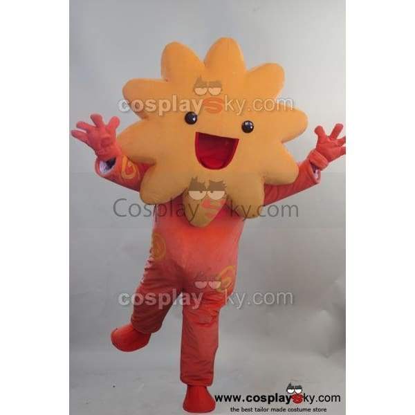 Sunflower Star Mascot Cosplay Costume Adult Size