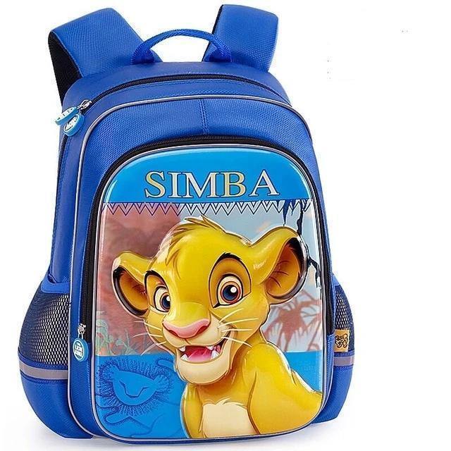 Hot Genuine Disney Simba The Lion King Backpack Kids Boys Cartoon Lion King School Bags Girls Baby Children Toy Chiristmas Gift