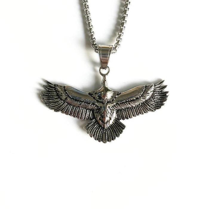 Free And Soaring Eagle Statement Necklace