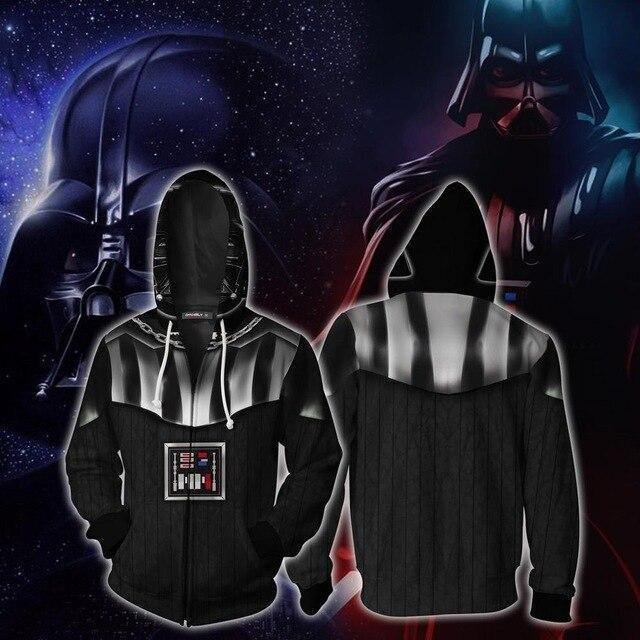 Star Wars Hoodies Sweatshirt Costumes Cosplay Darth Vader Anakin Skywalker Coat Jacket Outwear
