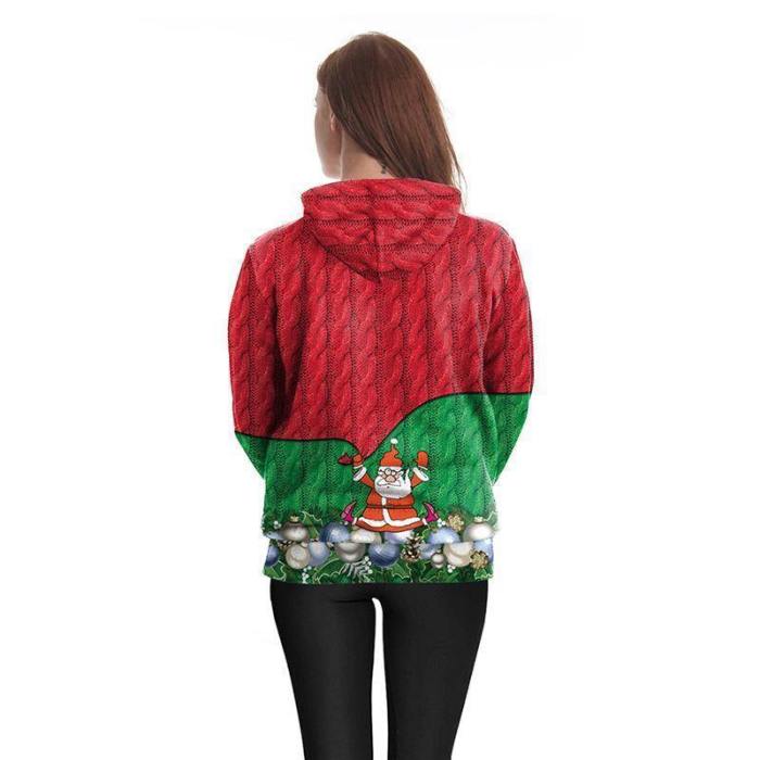 Christmas Bauble 3D Printed Hoodie Sweatshirt Pullover