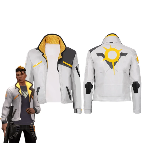Game Valorant-Phoenix Men Jacket Coat Only Cosplay Costume