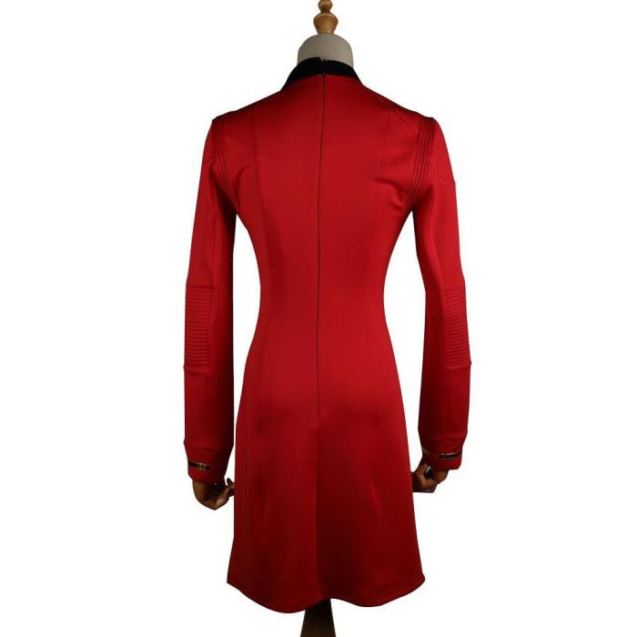 Star Trek Discovery Season 2 Commander Female Uniform Dress Woman Cosplay Costume