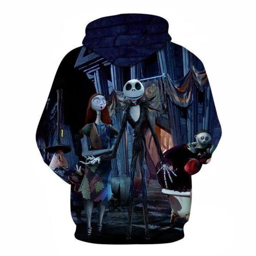 Sally Jack Sweatshirt Skellington 3D Hoodie