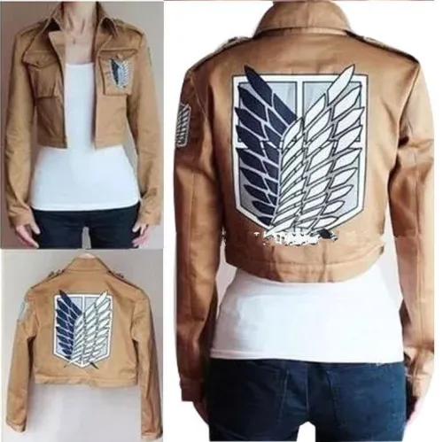 Attack On Titan No Kyojin Jacket Coat Legion Halloween Cosplay Costume