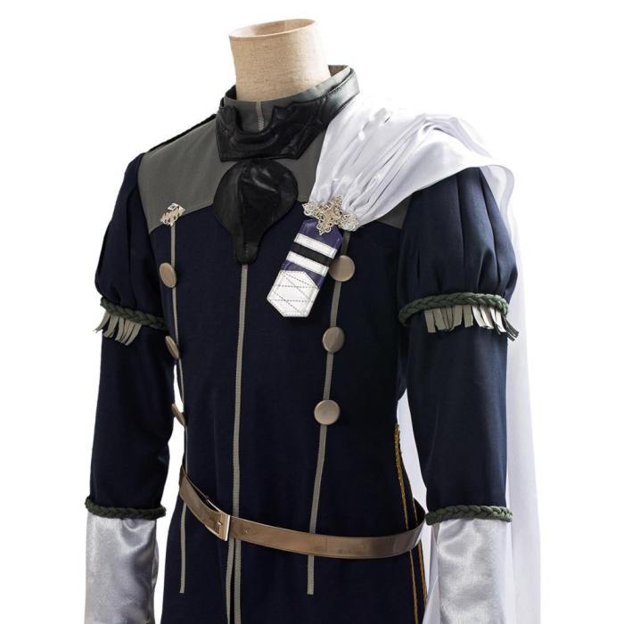 Fire Emblem: Three Houses Cindered Shadows Yuri Suit Cosplay Costume
