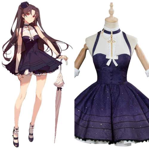 Fate/Grand Order Ishtar Cosplay Costume Moon Goddess Event Outfit Adult Female