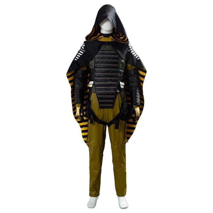 Death Stranding Game Higgs Monaghan Cape Homo Demens Void Out Outfit Cosplay Costume