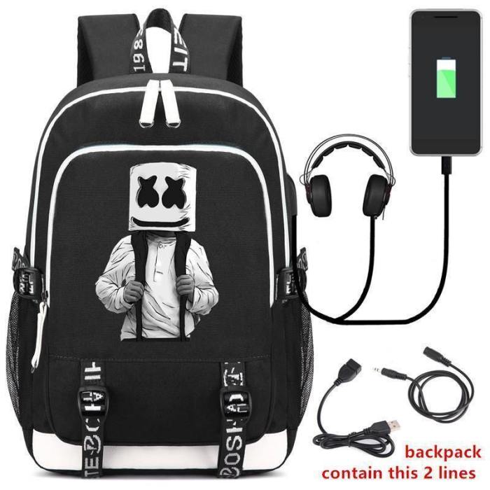 Dj Marshmello Backpack Csso213