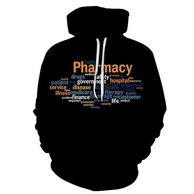 Pharmacy Awareness - 3D - Sweatshirt, Hoodie, Pullover
