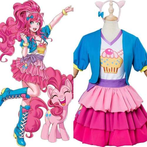 My Little Pony Pinkie Pie Human Cosplay Costume