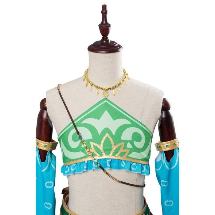 The Legend Of Zelda: Breath Of The Wild Link Outfit Cosplay Costume For Females Women