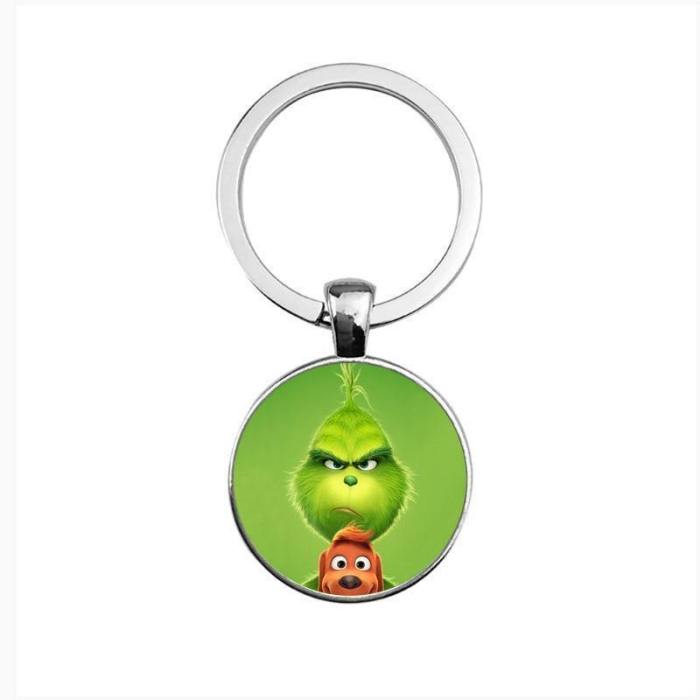 How The Grinch Stole Christmas Cosplay Keychain Christmas Gift