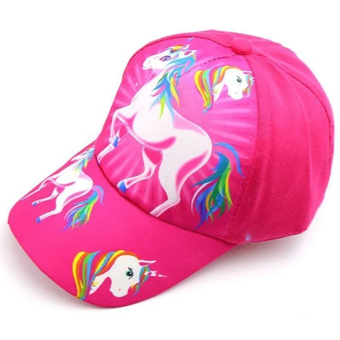 Children'S Visors Frozen Elsa Anna Cap Casual Sun Baseball Cartoon Hat