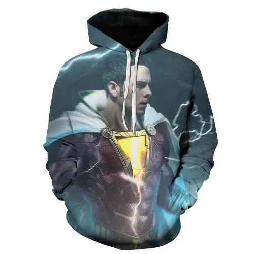 Shazam Billy Baston Pullover Hoodie C
