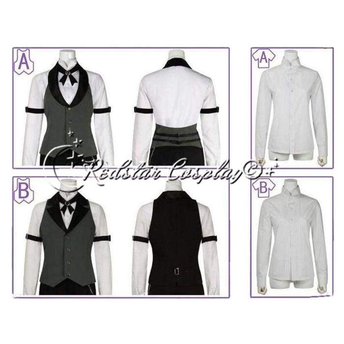 Black Butler Claude Faustus Cosplay Costume Custom in Any size