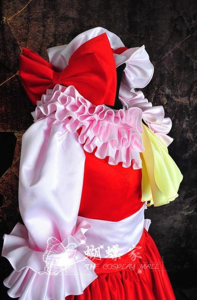 Touhou Project Flandre Scarlet Cosplay Dress/Costume