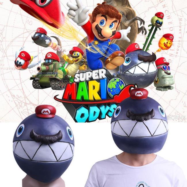 Super Mario Odyssey Cosplay Mask Halloween Mask