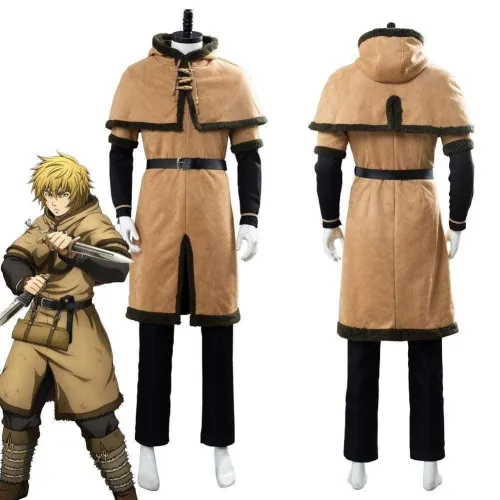 Thorfinn Viking Pirate Vinland Saga Outfit Cosplay Costume