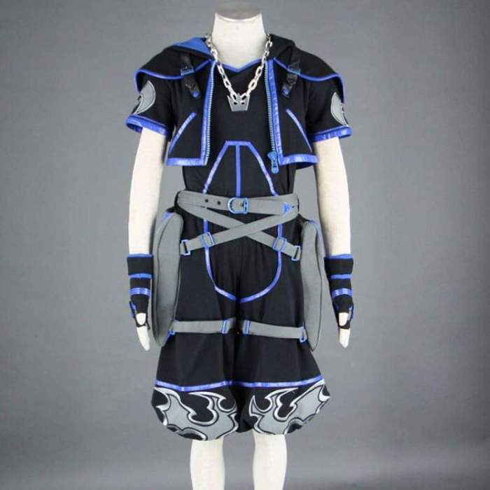 Kingdom Hearts Sora Cosplay Costume Cot002