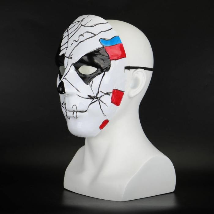 The Punisher 2 Billy Russo Cosplay Mask Plastic Costume Props Halloween Masquerad Mask Unisex Adult Coser