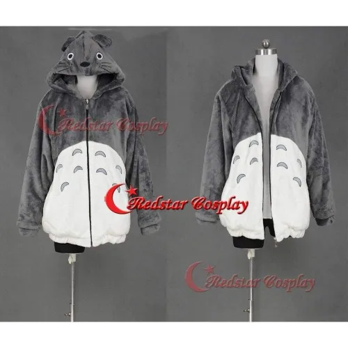 Anime My Neighbor Totoro Hoodie Coat Cosplay Costume Sweater Cute Totoro Jacket