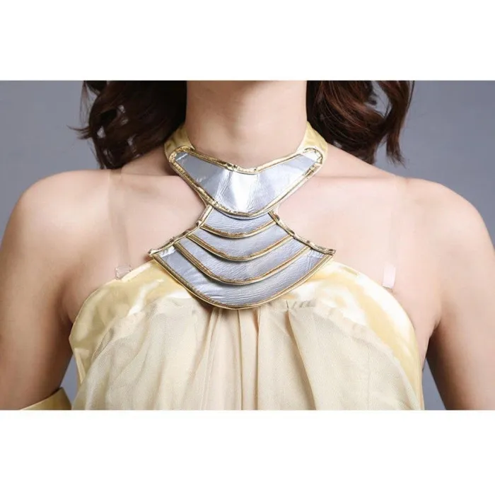 Stars Wars Padme Naberrie Amidala Cosplay Costume Fancy Backless Evening Dress