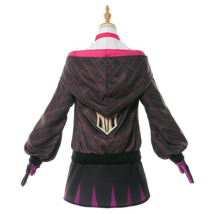 League Of Legends Katarina Du Couteau Dress Costume Lol Uniform Game Cosplay