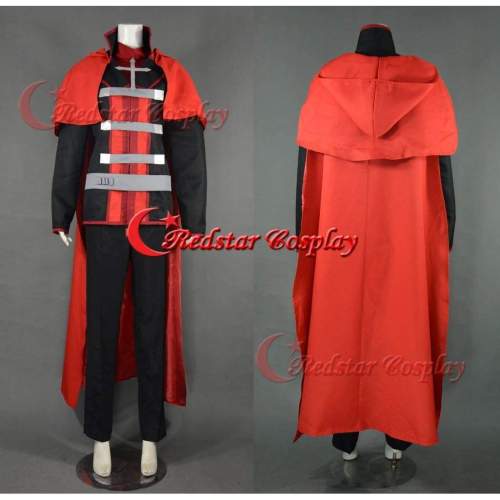 Rwby Red Trailer Red Ruby Rose Cosplay Costume Male Style