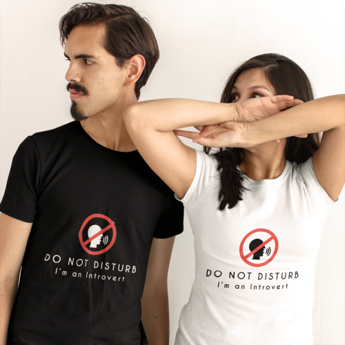  Do Not Disturb  Short-Sleeve Unisex T-Shirt (White)