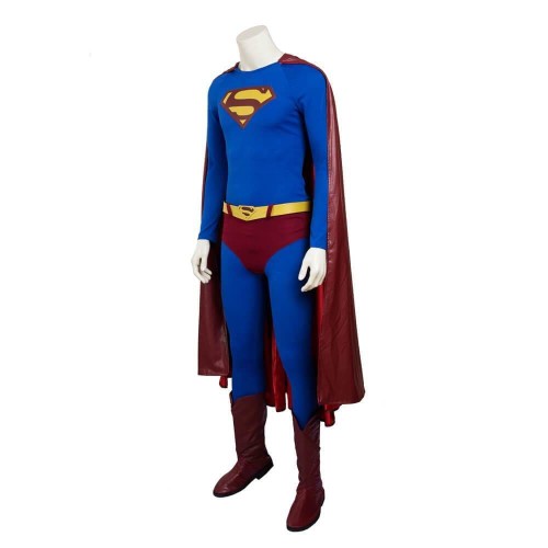 Superman Returns Superman Costume Halloween Cosplay Full Set Costume Outfit For Adults