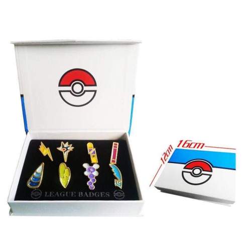 Pokemo Brooch Pin Badge Set