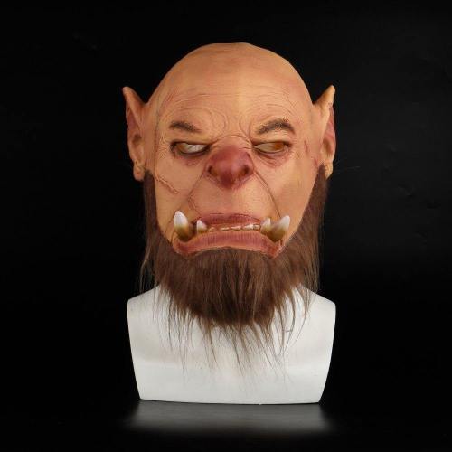 New  Latex Mask World Of Warcraft Masks Ogrim Doomhammer Party Halloween Cosplay Mask