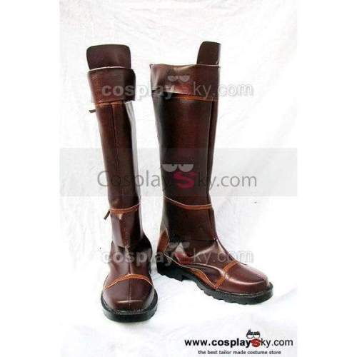 The Legend Of Zelda Cosplay Boots Shoes Brown